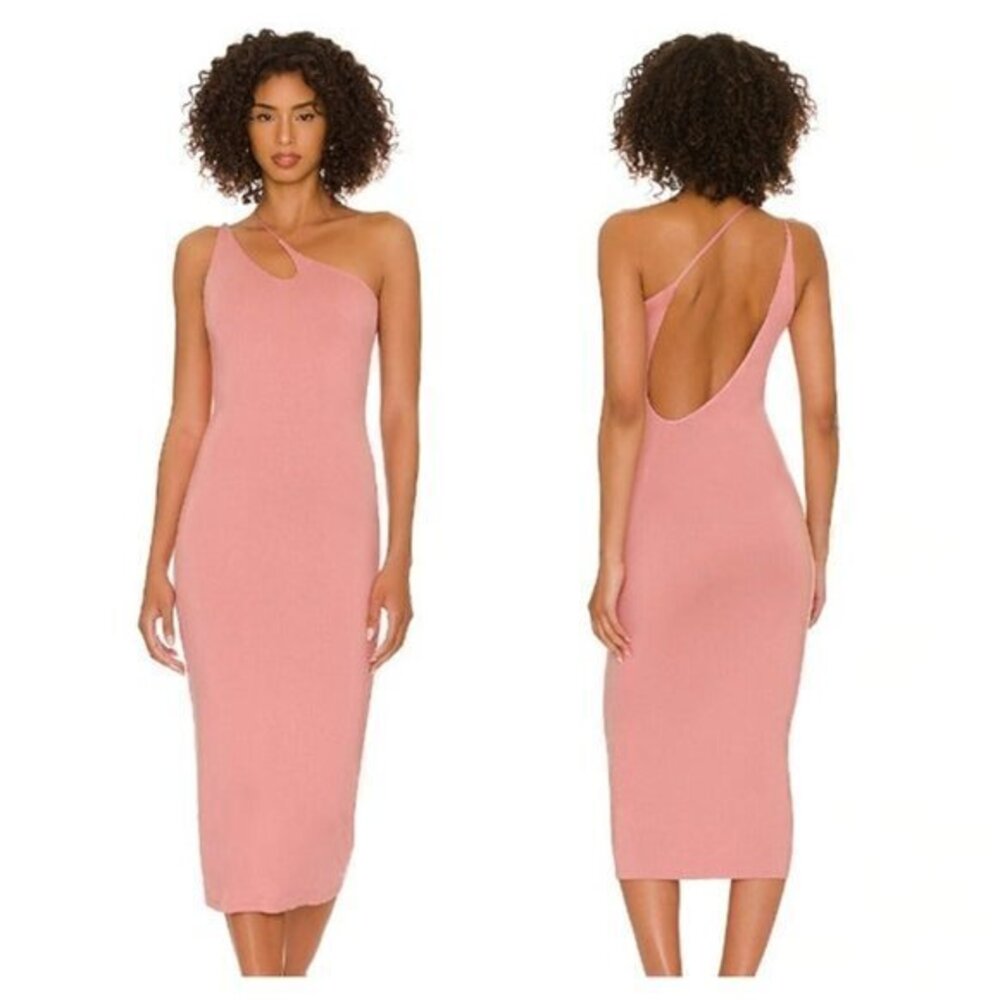 Not Yours To Keep Dion Midi Dress - Rose